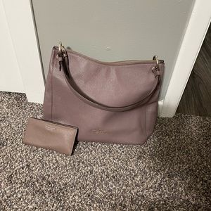 Kate Spade Shoulder Bag & Matching Wallet